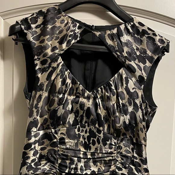 Nanette Lepore silk rouched cocktail dress - Picture 2 of 5